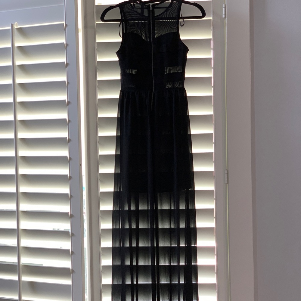 Women’s H&M Black Sheer Dress